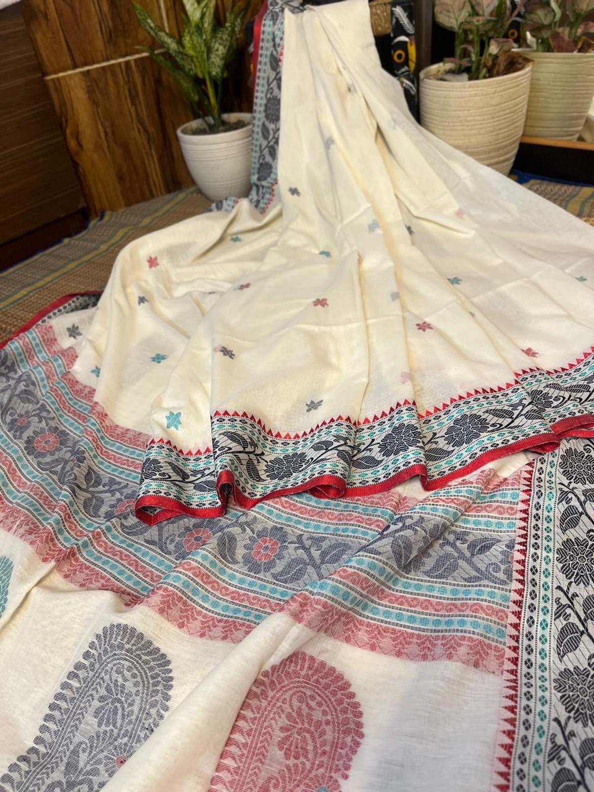 Premium Khadi Cotton White